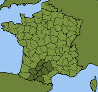 Midi Pyrenees area